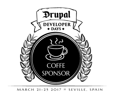 Badge sponsor café pour les DDD 2017